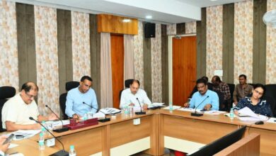 The PWD focuses on the quality of construction work in jails. Secretaries Mukesh Kumar Bansal, V.K. Bhatpahari, and Himanshu Gupta; 'Nirman Bhawan'.
