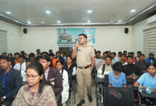 अंतरराष्ट्रीय बाघ दिवस पर इंद्रावती टाइगर रिजर्व में आयोजित 'रन फॉर इंद्रावती' कार्यक्रम में शामिल प्रतिभागी।