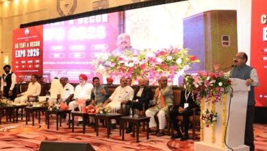 CG Tent and Decor Expo-2026 launched in Raipur; Deputy CM Arun Sao inaugurated the event.