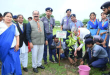 Deputy Chief Minister Arun Sao planted a guava sapling and called for planting more trees for environmental conservation.