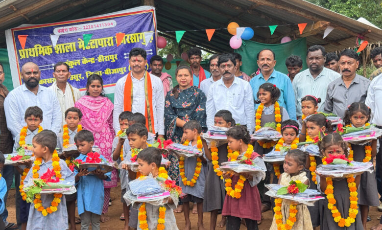 School bell rings again in Bijapur after 21 years; 25 children enrolled.