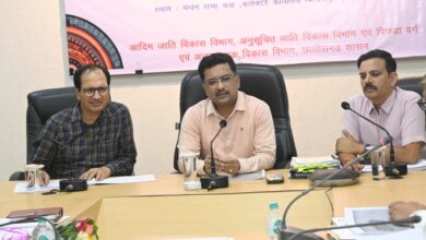 Review of tribal welfare schemes; emphasis on extending benefits to the last person in the queue.