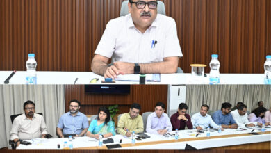 Review of progress on departmental schemes; Chief Secretary directs officials to complete all matters on time.