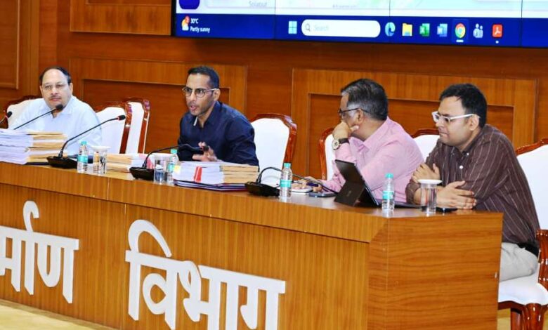 PWD Crackdown: Strict action to be taken against contractors failing to complete work on time.