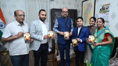 12-year-old Divyansh writes a book on God; Governor Ramen Deka releases it.