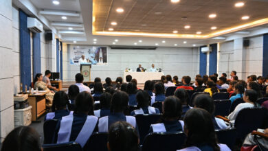 Students showcased their talent in a poster competition on National Space Day.