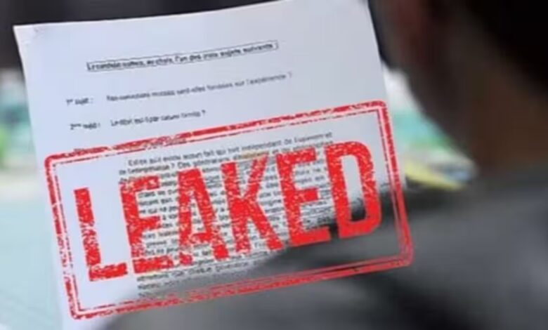 Pattern of paper leaks at IGKV? Three exams cancelled; police investigation underway.