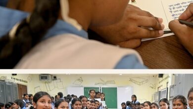 Raksha Bandhan celebrated with security personnel at a school in Naya Raipur; children shared their sentiments.