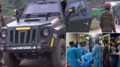 Cowardly terrorist attack in Kashmir; laborer from Chhattisgarh killed.
