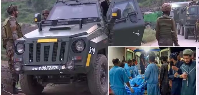 Cowardly terrorist attack in Kashmir; laborer from Chhattisgarh killed.