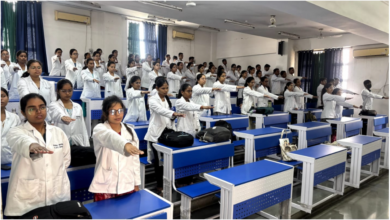 रायपुर में नशा मुक्त भारत अभियान के तहत शपथ कार्यक्रम, छात्रों ने लिया नशे से दूर रहने का संकल्प
