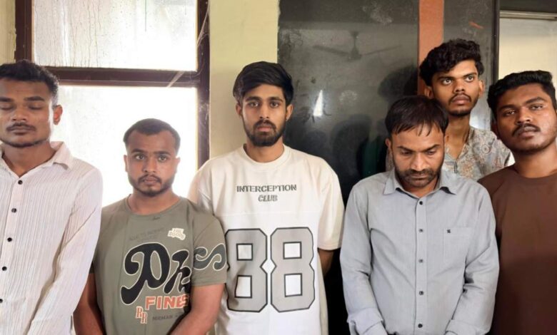 Major police action in B.Sc. Agriculture paper leak case; 6 arrested, including a professor.