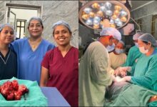 Major success for doctors at Bilaspur SIMS: Massive cancerous tumor removed from 78-year-old woman's ovary.