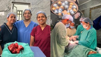Major success for doctors at Bilaspur SIMS: Massive cancerous tumor removed from 78-year-old woman's ovary.