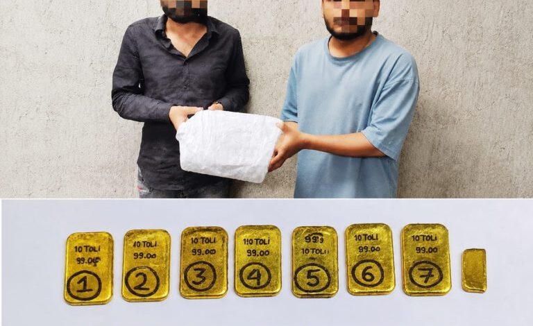 Major operation by RPF-DRI ahead of Independence Day; gold worth crores seized.