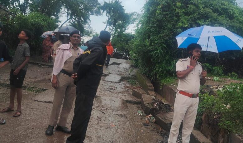 River's flow surges suddenly, three children swept away; panic grips the village.