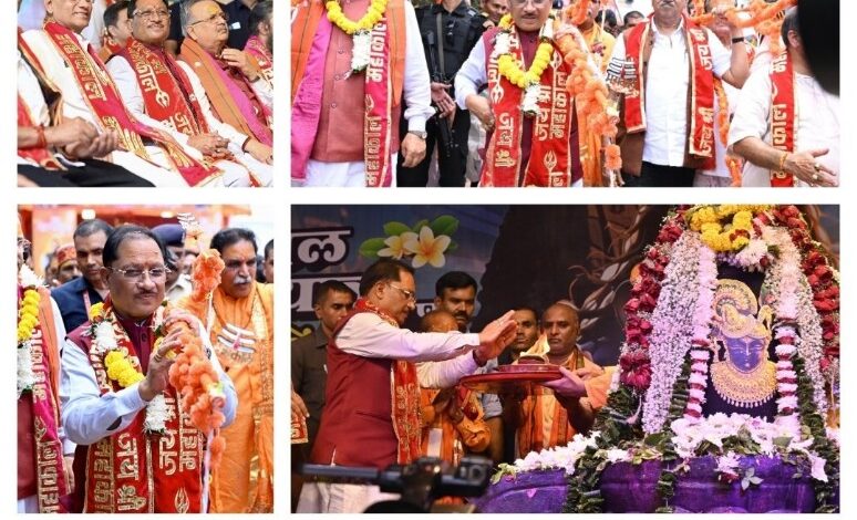 Raipur immersed in devotion to Lord Shiva during Shravan; CM Sai participates in the grand Kanwar Yatra.