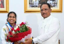 CM Sai's major gift to silver medalist Gyaneshwari Yadav: ₹30 lakh and promotion to DSP.