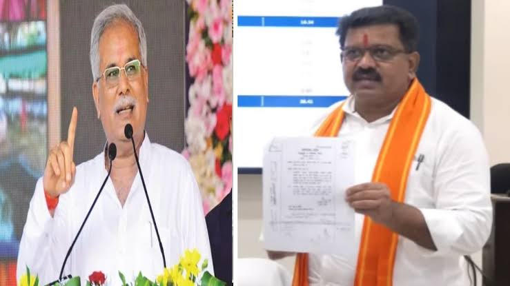 Bhupesh Baghel raises questions on PM Awas data, seeks a response from Vijay Sharma.