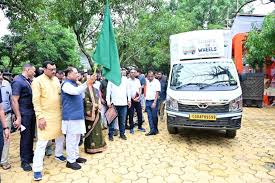 Mobile science lab to reach schools; Chief Minister Sai flags off ‘Science on Wheels’
