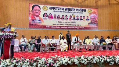 CM Sai administered the oath to office-bearers of the Kanwar community, stating that social unity is the greatest strength.