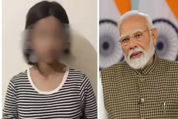 Girl who used abusive language against PM Modi issues apology; says such a mistake will not happen again.v