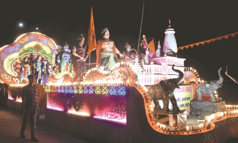 Administration ready for Ganesh Visarjan in Raipur; large idols to be immersed at Mahadevghat.