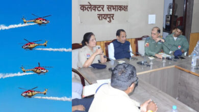 Air Force's impressive display at Rajyotsav 2026; six helicopters to perform breathtaking stunts.