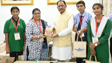 Promising talents from Chhattisgarh return from Rashtrapati Bhavan; CM Sai says, "Your achievement is a source of pride for the state."