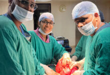 8 kg lump in woman's abdomen; Raigarh doctors make history with complex surgery.