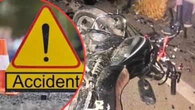 Tragic Accident: Goods vehicle hits three villagers standing by the roadside; two dead.