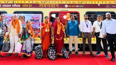 850 devotees from the Bilaspur division have set off for Ayodhya, blessed with the opportunity to seek the divine presence of Ram Lalla and Baba Vishwanath.