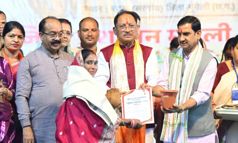 Anganwadi centers transformed into festive venues through the 'Angan Milan Seva' initiative; over 97,000 people participated on the first day.