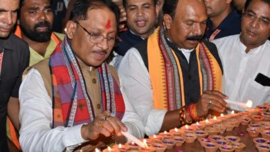 The message of service and resolve resonated across Chhattisgarh; over 1.5 crore ‘lamps of blessings’ were lit.
