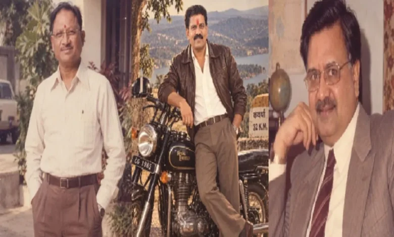 AI changes the style: CM Sai and Deputy CMs Arun Sao and Vijay Sharma seen in an 80s look.