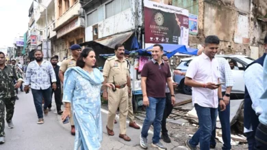 Raipur Municipal Corporation prepares for Ganesh immersion, issues notice to building owners regarding dilapidated houses