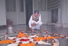 CM Sai lit the ‘Lamp of Blessings’ on PM Modi’s birthday; here’s what he said.