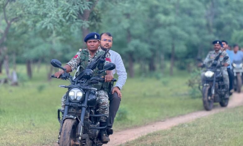 Villagers had arrived in Sukma two days ago; now, the district administration has reached the village itself.