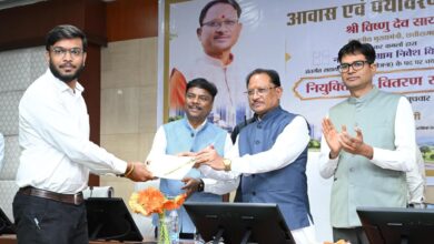 CM Sai hands over appointment letters to 21 young town planners; says the responsibility for the future of cities rests on their shoulders.