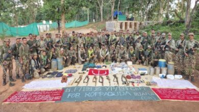 Major CRPF operation in Bijapur; 14 Naxal dumps recovered from the forests.