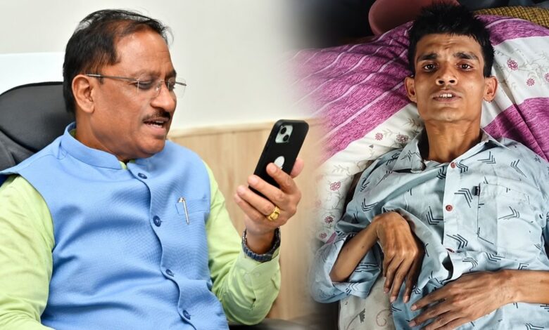 Bedridden for 10 years, Shashikant finds new hope for treatment thanks to CM Sai's initiative.
