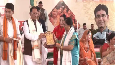 CM Sai on Teej Milan: ₹1,000 monthly for 68 lakh women; over 13 lakh became 'Lakhpati Didis'.
