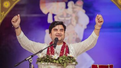 Enthusiasm among devotees for the religious discourse by renowned storyteller Indresh Maharaj; extensive preparations made in Devendra Nagar.