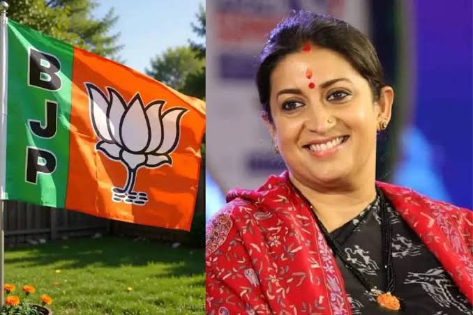 BJP releases new list of in-charges and co-in-charges; Smriti Irani entrusted with responsibility for two states.