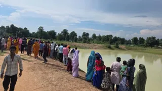 Tragic Incident: Three girls drown in a pond; they were friends from the same neighborhood.
