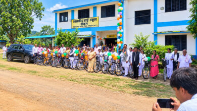 The Saraswati Bicycle Scheme has paved the way for girls' education; dreams are moving forward on bicycle wheels.