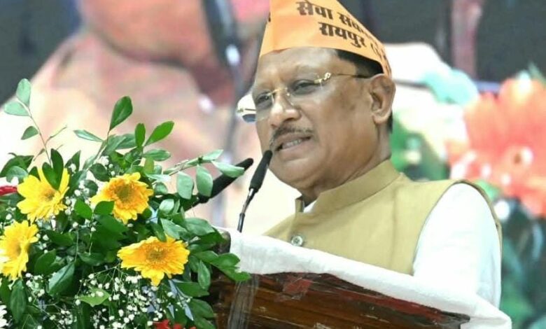 At the ‘Colors of Service, With the Nation’ event, CM Sai said—every citizen should become a partner in building a developed India.