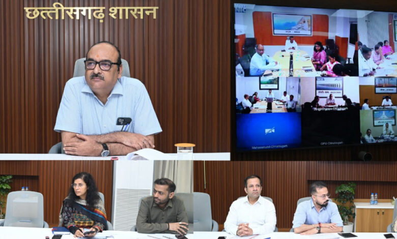 Preparations for the digital crop survey in Chhattisgarh are intensifying; reports must be uploaded by November 10.