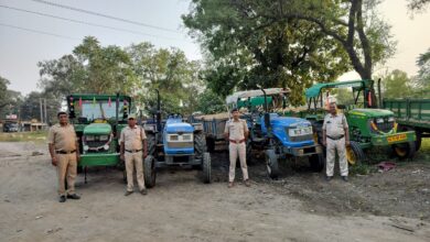 Major crackdown on the mineral mafia in Korba; 21 vehicles seized, causing a stir across the district.