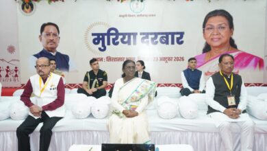 President Droupadi Murmu said, "I, too, am a daughter of the *manjhi* (tribal community); tribal traditions are invaluable."